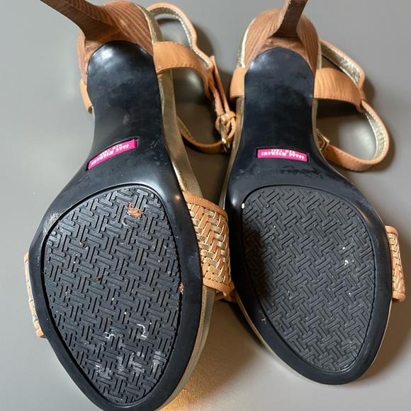 Gold minimal high heel - Picture 4 of 9